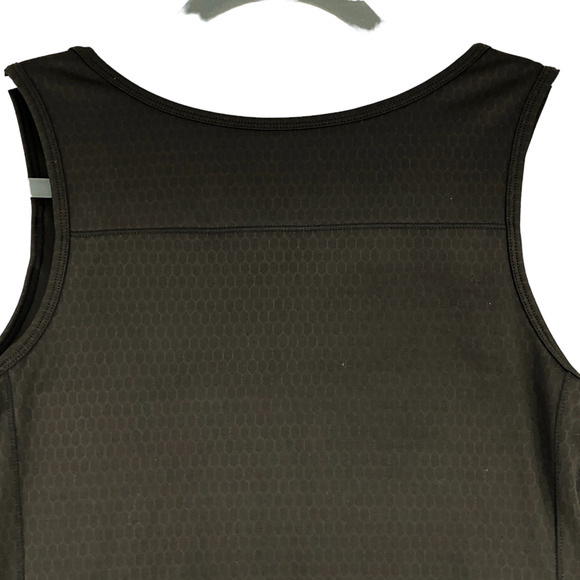 Soma Womens Size S Tank Top Layer Brown Poly Stretch Princess Seams Textured - Picture 8 of 13